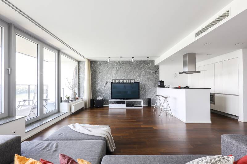 LEXXUS Luxusný a moderný 3-izbový byt s terasou na Dunaj - River Park